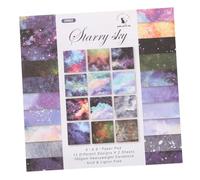 Artibetter 12pezzi Carta Decorativa Per Album Fotografico Materiale Per Scrapbook Con Design Unico e Varie Colorazioni Perfetta Per Decorazioni Artigianali e Note Personali