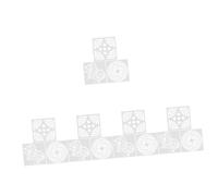 Artibetter 15pezzi Stencil Riutilizzabili per Pittura Muro Modelli Decorativi per Stile Fai Te Camera da Letto e Stanza dei Facile Usare e Pulire