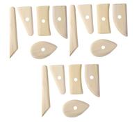 Artibetter 15pezzi Strumenti per Modellare Argilla Attrezzi Portatili per Scultura e Ceramica Raschietti per Creazioni Fai Te Argilla Polimerica