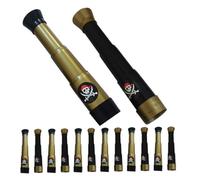 Artibetter 16pezzi Telescopio Tubo Singolo Portatile Di Telescopio Monoculare Per Decorazioni Accessori Da Pirata Piccolo Oggetti Di Scena