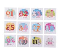 Artibetter 1set Adesivi Per Stickers Mensili Per Celebrare Le Tapas Del Decorazioni Per Foto Di Design Creativo e Sicuro Adesivi Autoadesivi Per Anno Di Vita