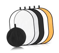 Artibetter 1set Riflettori Fotografici Pannello Collassabile Per Illuminazione Studio e Fotografia Outdoor Facile Da Usare e Resistente Controllo Della Luce Versatile