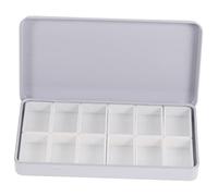 Artibetter 1Set Scatola per Acquerello Vuota Ferro per Pittura Studio e Leggera e Facile da Trasportare