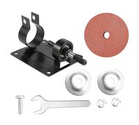 Artibetter 1set Supporto Per Trapano Elettrico Con Disco Abrasivo Base Metallo Per Lucidatura Gioielli e Lavori Di Finitura Compatibile Con Trapani Compatte e Facile Da Riporre Include Ruota