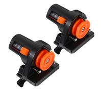 Artibetter 2 misuratori di Lunghezza della Lenza da Pesca, contametri a Clip con Display da 999 m, profondimetro Portatile per la misurazione della profondità Durante la Pesca e la dalla Barca.