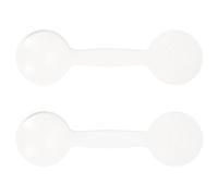 ARTIBETTER 2 Occlusori Oculari per Esami Visivi in Plastica Trasparente, Piastra di Protezione Oculare Professionale Ergonomica, Strumento Compatto per Test di Optometria in Scuole e