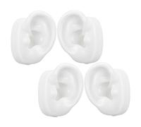ARTIBETTER 2 paia Modello Orecchio in Silicone per Pratica Piercing Flessibili e Riutilizzabili Simulazione Realistica per Formazione Professionale in Cliniche e Istituti