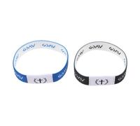 Artibetter 2 Pezzi Bracciale Biblico Elastico in Stoffa Versi, Donna Adulta | Stile Elegante e Decorativo, Uso per Cerimonie Religiose e Lauree, Vestibilità