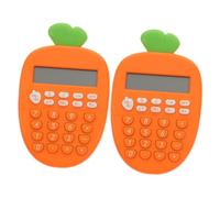 ARTIBETTER 2 pezzi Calcolatrice Elettronica Portatile Cartoon Adatta per Studenti e Ufficio Funzioni Base Calcolo Materiale Resistente