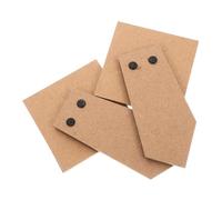 Artibetter 2 Pezzi Cavalletto indietro cornice per foto supporto per cornice Artcraft cavalletto posteriore per cornice tabellone della cornice per immagini pannello a base di legno Brown