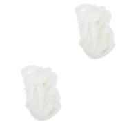 Artibetter 2 Pezzi Nastro Pelliccia Sintetica Decorazione per Abbigliamento Accessorio per Costumi Materiale Resistente e Facile da Curare per Progetti Fai da Te