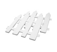 ARTIBETTER 2 pezzi Recinzione da Giardino in Plastica Bordura Decorativa per Aiuole e Piante Recinto Resistente e Riutilizzabile per Cortile e Giardino con Finitura Liscia e Design Pastorale