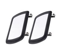 Artibetter 2 Pezzi Specchio da Trucco per Auto Clip, Nero, per Parasole | Installazione senza Attrezzi, Stabile su Strade Sconnesse, Due Pezzi Inclusi, Uso in Viaggio e Car Sharing