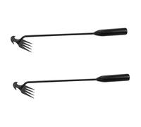 ARTIBETTER 2 pezzi Strumento Estirpatore Erbacce in Acciaio Inossidabile con Manico Ergonomico Multiuso per Giardino e Orto Manuale Leggera per Diserbo Preciso e Cura del Prato