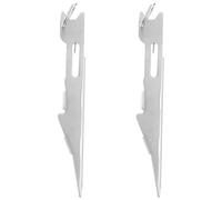 Artibetter 2 Pezzi Strumento per Nodi da Pesca a Mosca - Rimuovi Amo: Nodo rapido per Esche e Lenza - Attrezzatura per Annodare con Un chiodo - Strumento per Rimuovere l'amo e Annodare la Lenza,