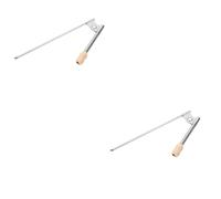 Artibetter 2 Pezzi Strumento per smaltatura spruzzatore di Smalto Strumenti di Argilla a Secco d'Aria Strumento di di Ceramica Strumento per smaltare l'argilla di Legno