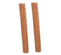 Artibetter 2 pezzi Tappi in Sughero per Bottiglie di Vino Tappi Conici Ermetici per Sigillare Bottiglie per Decorazione Te e Conservazione di Bevande Aperte