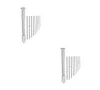 ARTIBETTER 2 Pz Morsa a Spillo Passatempo Morsa Per Trapano a Mano Trapano a Spillo Trapano a Mano Con Morsa a Perno Trapano Per Morsa a Perno Morsa Per Trapano Elicoidale Trapani Silver