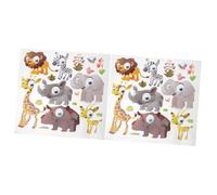 Artibetter 2 Set Termoadesivi con Motivo Animale per Decorazione Abbigliamento DIY Adesivi per Magliette E Borse Materiale Resistente E Facile da Applicare 3 Pezzi * 2