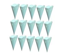 ARTIBETTER 20 Pezzi Coni per Confetti Premium per Feste e Matrimonio Facili da Personalizzare e Piegarli per Decorazioni e Vintage Colore Blu