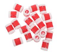 Artibetter 20 Pezzi Contatore per Maglia in Plastica Rosso, Strumento di Misurazione per Lavorare a Maglia e Uncinetto, Accessorio Funzionale per Tracciare i Punti a Casa