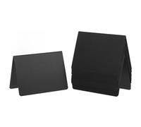 Artibetter 20 Pezzi Mini Lavagne Cancellabili da Tavolo in Pvc Supporto, Cartelli per Messaggi e Menu, Lavagnette Riutilizzabili per Cucina, Catering e Decorazione Festa