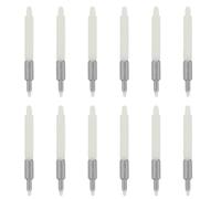 Artibetter 20 Pezzi Punte per Penna da Pittura 0,5mm, Bianco, per Dettagli | Ricambio per Penna Acrilica, Metallo e Nailon, per Opere Marker, Tratti Fluidi e Texture