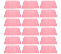 ARTIBETTER 20 Pezzi Tappetini Monouso per Tatuaggi Art, Salviette Impermeabili Resistenti All’olio, Tovagliette Protettive Rosa per Pulizia e Protezione del Tavolo Professionale