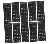 ARTIBETTER 20 Pz adesivi per tastiera decorazioni con lettere tastiera del computer adesivi tastiera adesivi protettivi per tastiera lettere adesive tastiere adesivi multilingue pvc bianca