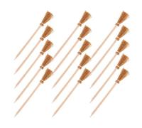 Artibetter 24 Pezzi Matite Scopa Strega Halloween in Legno Marrone, Mini | Cancellaria di Halloween, Forniture per Feste e Materiale Scolastico, Idea Regalo per Adulti e Host