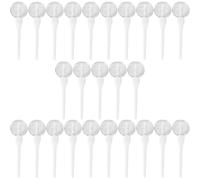 ARTIBETTER 25 Pezzi Tubi Vuoti di Lucidalabbra con Applicatore, Contenitore per Lip Gloss in Abs, 6ml, Bianco, Portatile, per Campioni di Rossetto, per Borse e Trousse