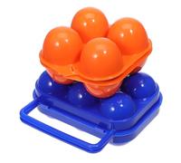 Artibetter 2pezzi Contenitore Portatile Per Uova Da Viaggio Per Camping e Picnic Cestino Per Uova Resistente Scomparti Per Conservazione Sicura