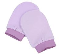 Artibetter 2pezzi Guanti da Bagno Esfolianti Doppi Spessore Viola per Corpo e Schiena Salviette Scrub Corpo Rimuovi Cellule Morte e Migliora Circolazione Accessori Doccia Colore Casuale