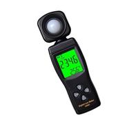 Artibetter 2pezzi Misuratore Di Luce Digitale Portatile Con Display Led Retroilluminato Luxmetro Professionale Per Uso Domestico e Agricolo Sensore Affidabile e Duraturo Adatto Per Uffici