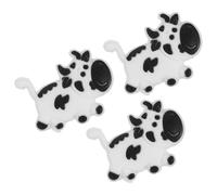 Artibetter 3 Pezzi Ammortizzatore a Forma di Mucca in Silicone per | Design Delicato e Leggero, per Principianti e Giocatori, Decorazione per Corde e Racchetta