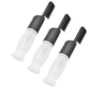 Artibetter 3 Pezzi Bottiglie per Tintura Chioma in Pet con Scala Chiara per Conservare Liquidi Applicatore per Tintura per Uso Domestico e Salone e Permanente