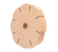 Artibetter 3 Pezzi Disco Legno per Braccialetti Strumento Portatile per Fai da Te per e Creazioni Facile da Usare e Adatto Abilità