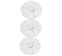Artibetter 3 Pezzi Modello di Scultura in Argilla Divisore Strumento Argilloso Attrezzo Strumenti per Modellare L'argilla Cerchio Incuneamento Dividendo Ceramica Muffa Acrilico