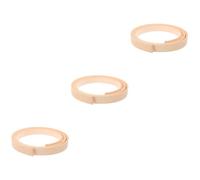 Artibetter 3 Pezzi Striscia di Cintura per Marrone Cintura semilavorata Materiale del Nastro semilavorato Cinghia della Borsa Cinghie della Borsa Pelle conciata al vegetale