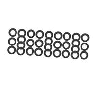 Artibetter 3 Set Avvolgibobina per Macchina da Cucire Avvolgitore Ruota di Frizione Neoprene Fascette per Ruote di Frizione Parti della Macchina da Cucire Gomma da Cancellare Nero 10 Pezzi*3