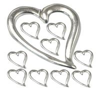 Artibetter 3 Set Ciondoli Forma Cuore Per Braccialetti Collane E Creazioni Fai Da Te Materiale Resistente E Design Compatte Accessori Per Gioielli Artigianali 10 Pezzi*3