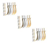ARTIBETTER 3 Set Ciondolo D'epoca Fascino Collana Fabbricazione Pendenti Bracciali Orecchini Vintage Gioielli Che Accessori Ciondoli Per L'artigianato Lega 30 Pezzi * 3