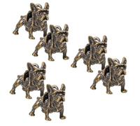 Artibetter 3 Set Ciondolo Per Cani in Ottone Chiave Accessori Portachiavi Cane Portachiavi Fascino Del Chiavi Portachiavi Per Cani Piccolo Ciondolo Portachiavi Rame 2 Pezzi*3