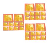 Artibetter 3 Set Decorazioni per Torte in Lamina d'oro Palline Topper Piante Artificiali Sospese Doratura Vernice Dorata Decorazioni per La Casa Ghirlande Originali 10 Fogli*3
