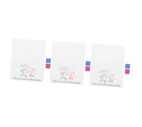 Artibetter 3 Set Libri Ospiti con Poster Albero delle Impronte per Festa del Completo Inchiostri e Adesivo Decorazioni per Speciali