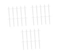 Artibetter 3 Set Perno del Filo della Macchina da Cucire Solido Portafilo per Cucire Porta Spola per Macchina da Cucire Portafilo per Macchine da Cucire Bianca ABS 10 Pezzi*3