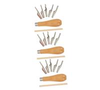 Artibetter 3sets Spatole Per Pittura Strumenti Per Inossidabile Per Tecniche Pittura e Scultura Leggeri e Resistenti Alla