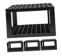 Artibetter 4 Pezzi a di pennello supporto per il supporto per il pennello d'arte organizer per la conservazione dei marcatori portapenne quadrato portapenne plastica