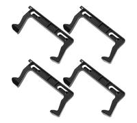 ARTIBETTER 4 Pezzi Gancio per Porta Microonde in Plastica, Leva di Chiusura e Serratura a Gancio per Forno, Ricambio Facile da Installare per Elettrodomestici da Cucina