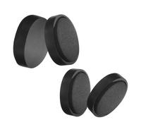 ARTIBETTER 4 Pezzi Magnete Silenziatore Magnetico Piccolo per Cowbell e Piatti Nero Riduzione del Rumore e Fissaggio Sicuro per Strumenti Musicali